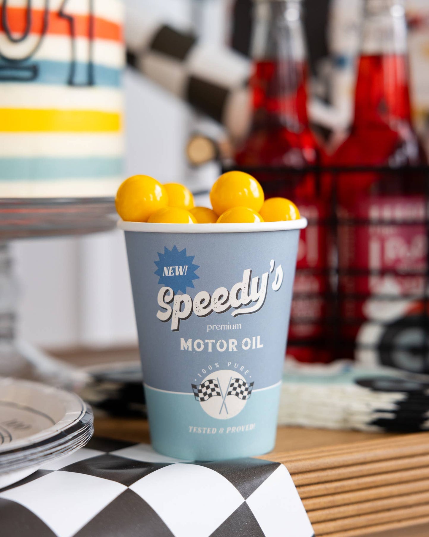 Miles per Hour - Speedy Paper Cups