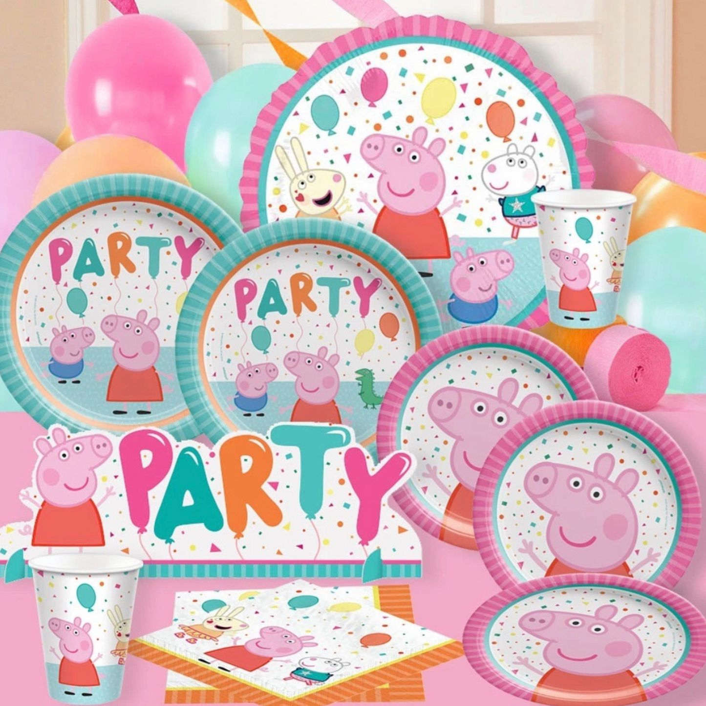PEPPA PIG DESSERT PAPER PLATE 7" 8CT