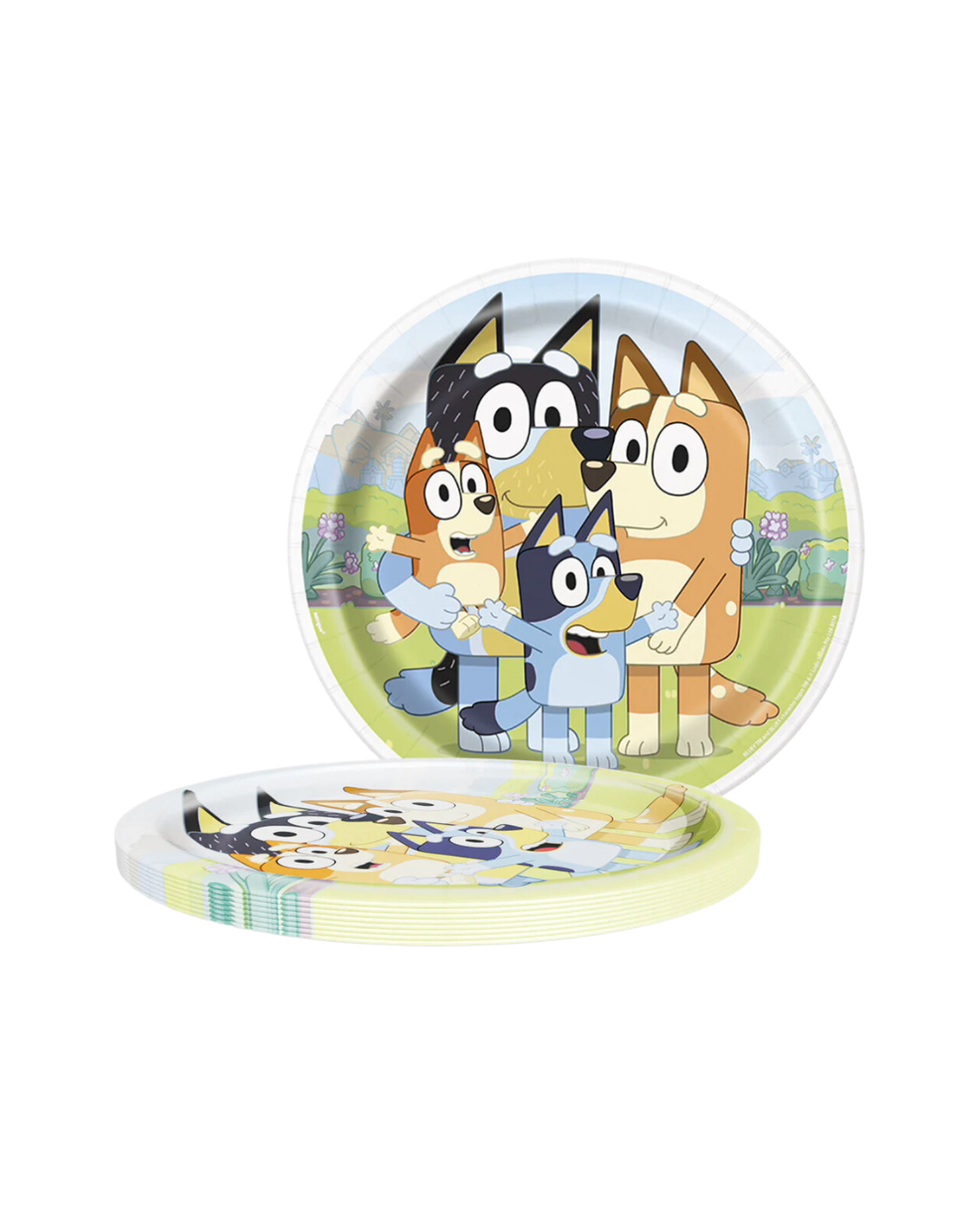 BLUEY DINNER 9" PAPER PLATE