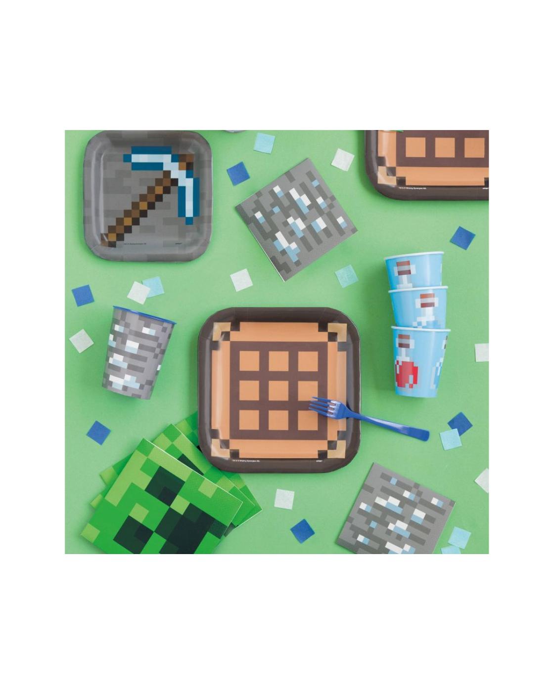 MINECRAFT BEVERAGE NAPKINS
