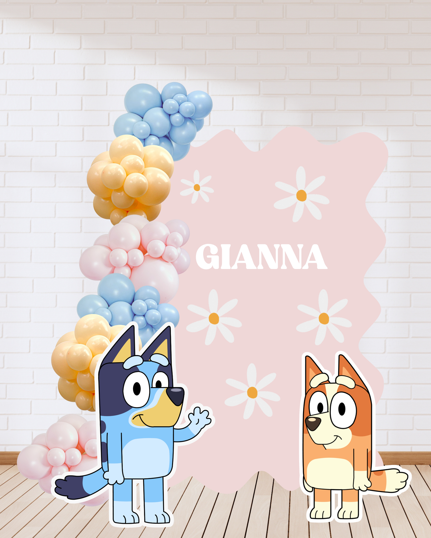 Bluey CharacterCutout Prop | Bluey Party Decor | Birthday Photo Booth Prop (2ft–4ft)