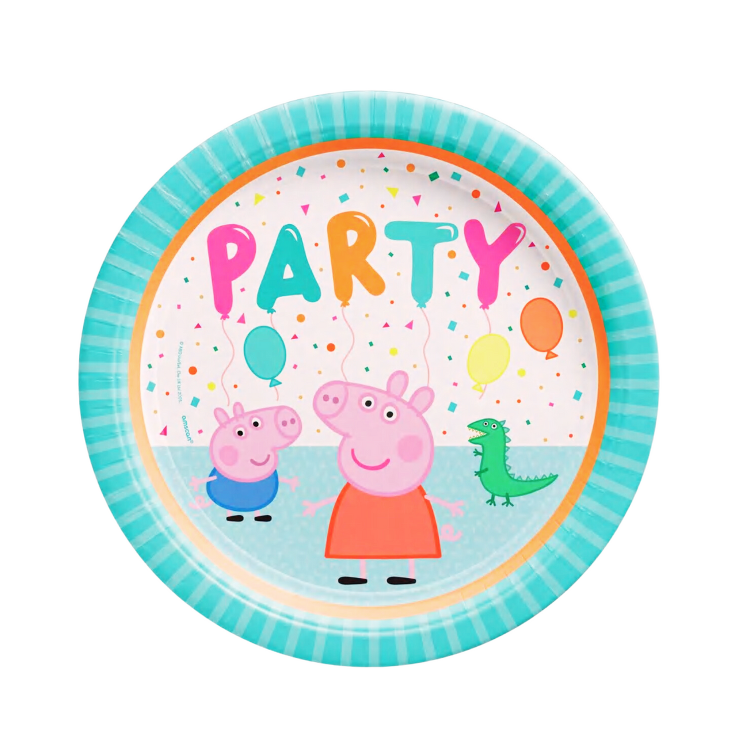 PEPPA PIG DINNER PLATES 9" (8ct)