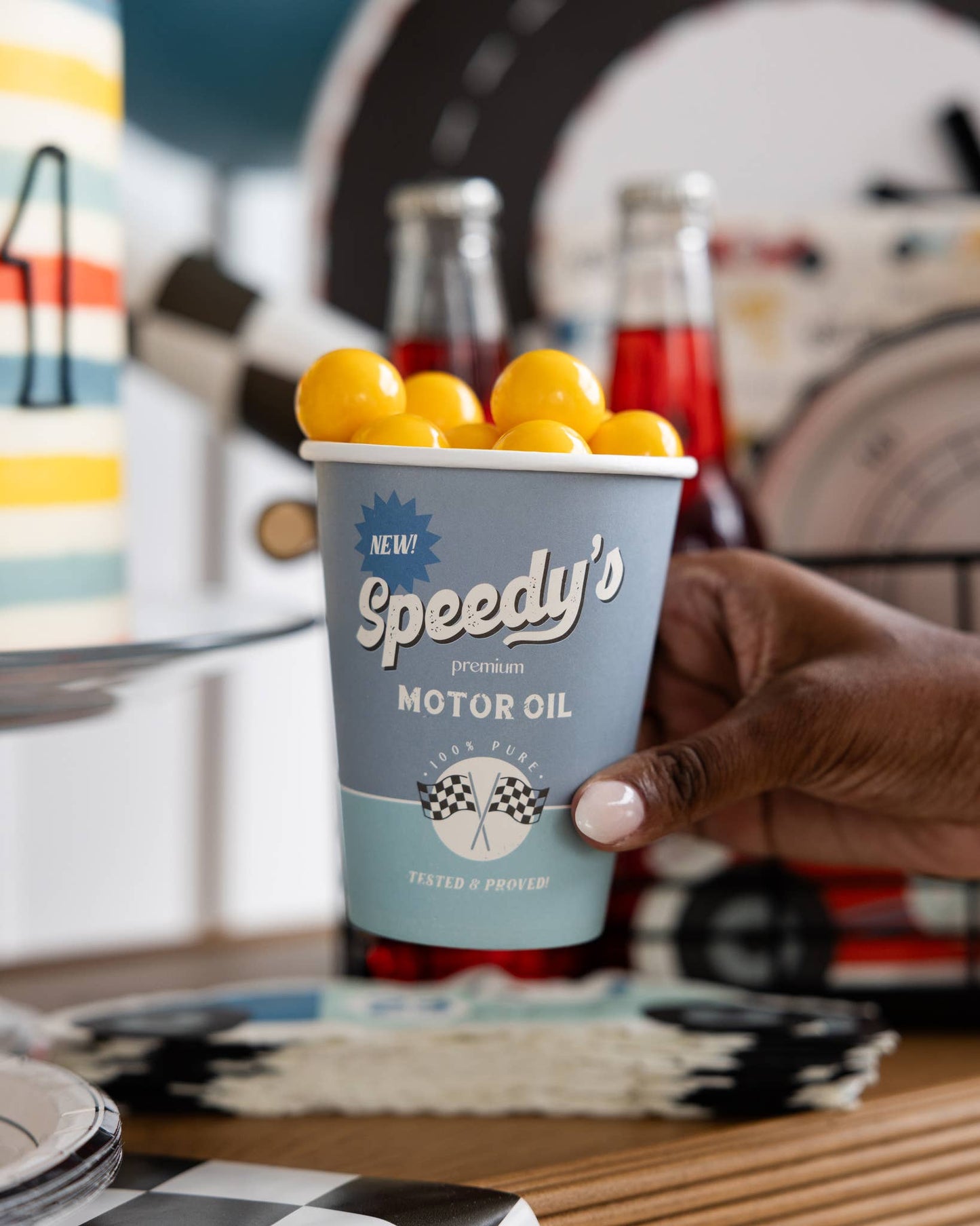 Miles per Hour - Speedy Paper Cups