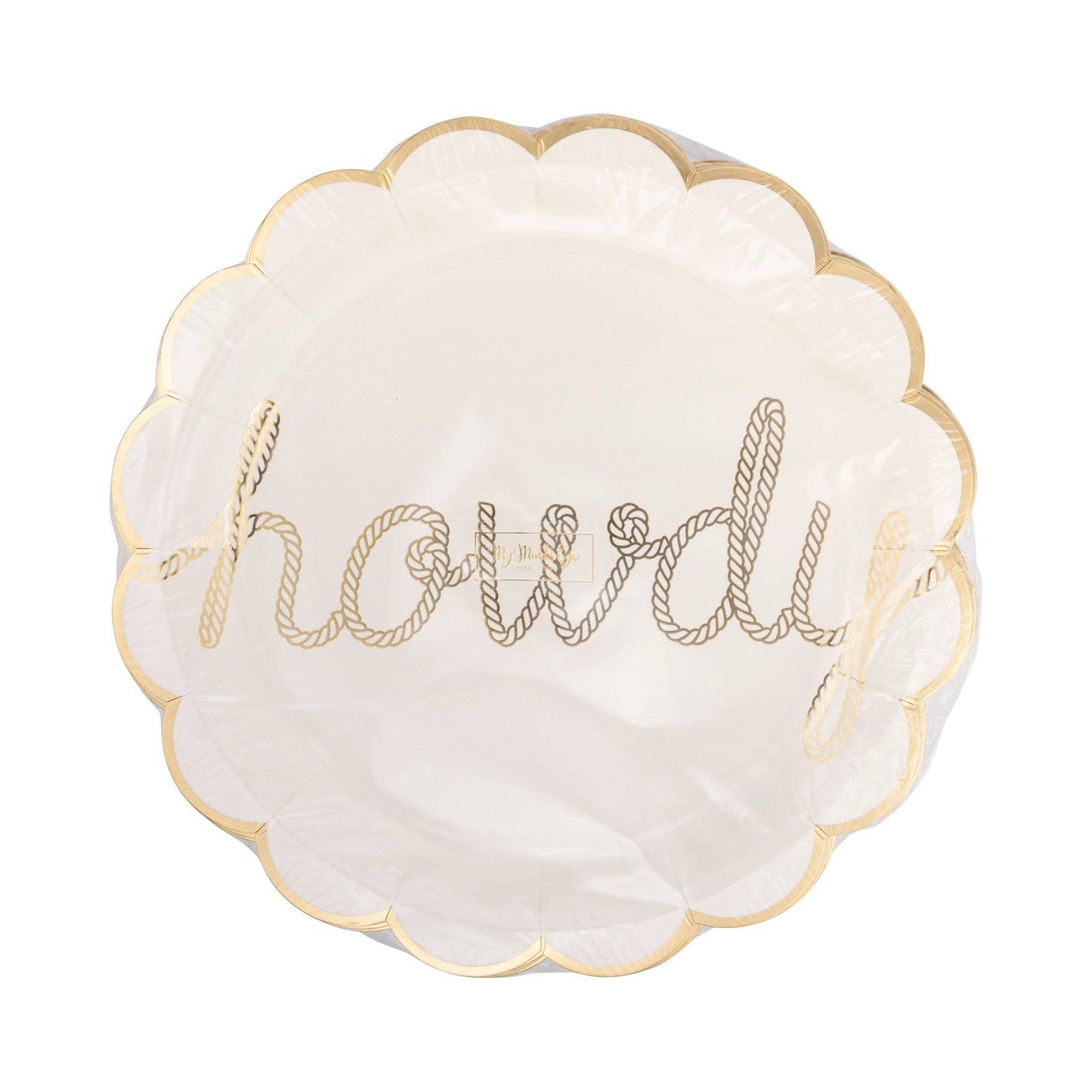 Howdy Paper Plates