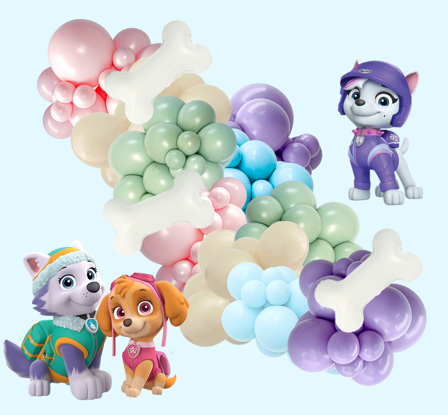 Paw Patrol DIY Balloon Garland