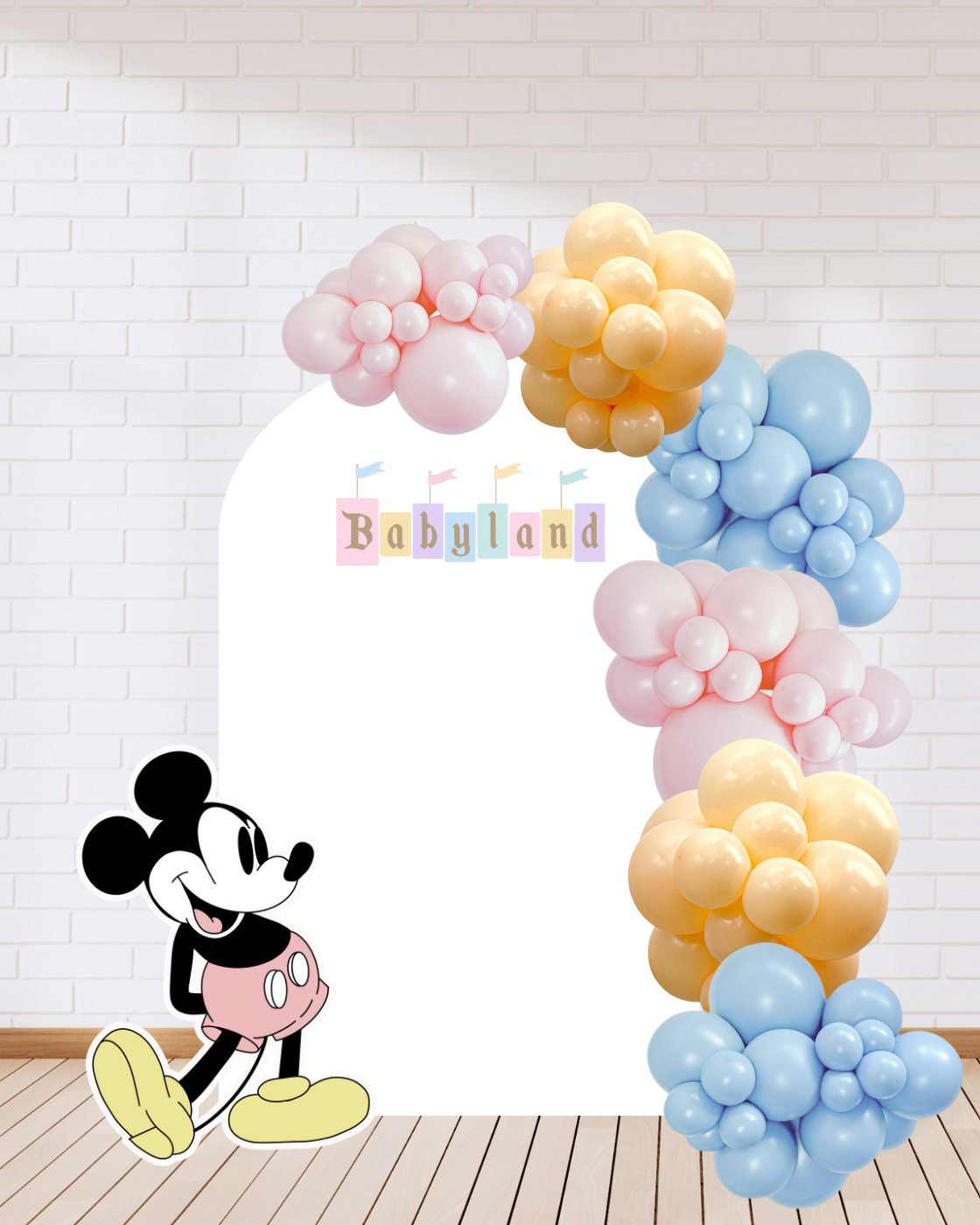 Vintage Mickey Coroplast Cutout | Party Prop & Event Decor | Multiple Sizes