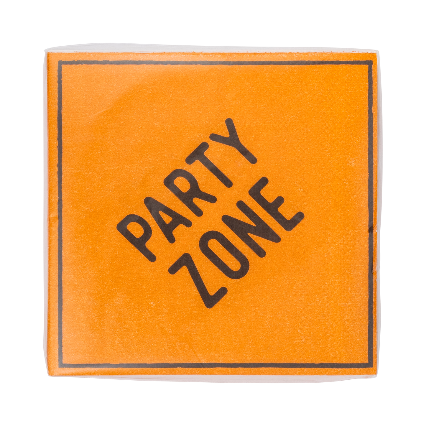 Construction Sign Cocktail Napkins
