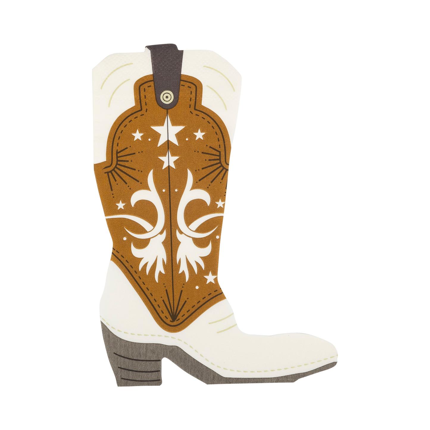 Cowboy Boot Shaped Guest Napkins