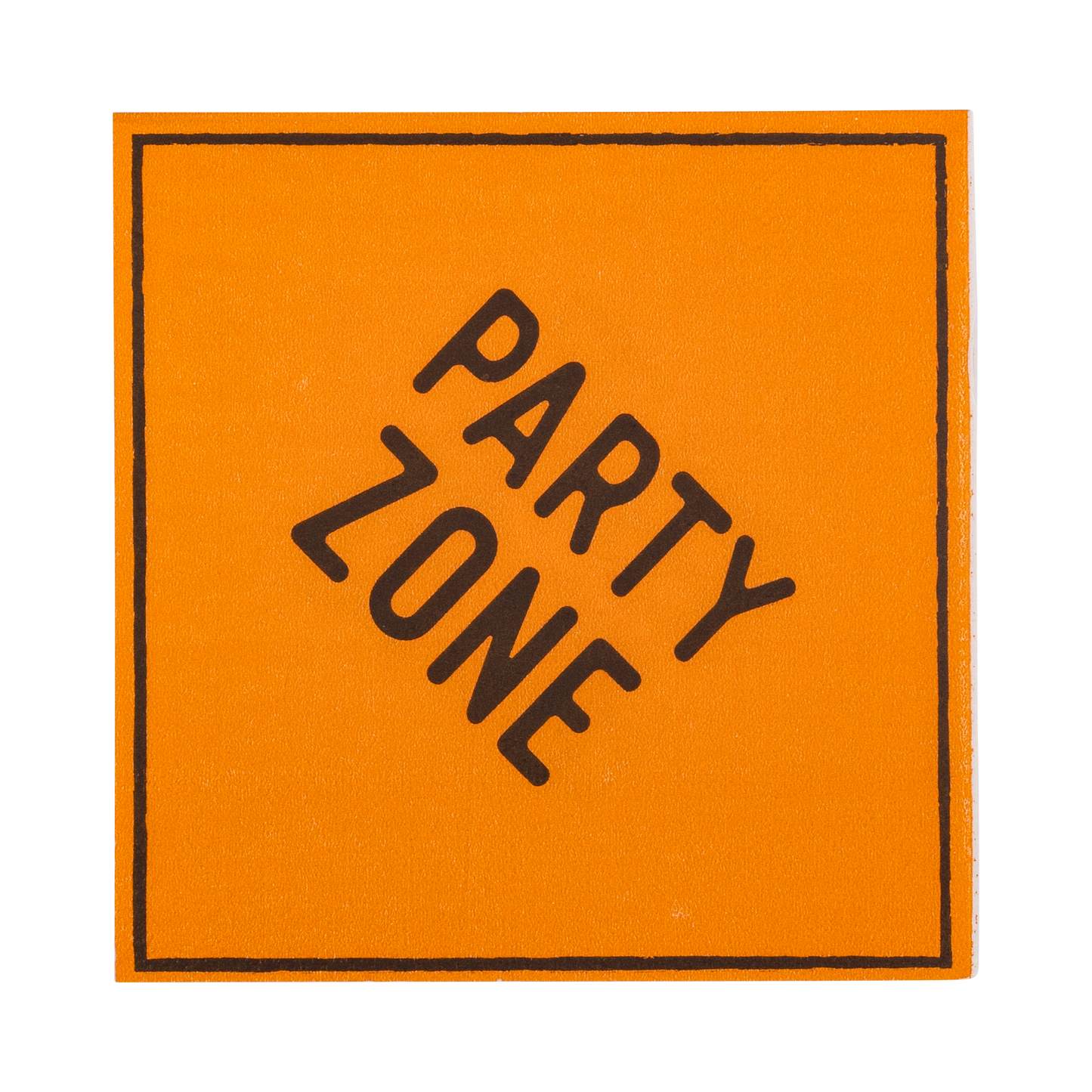 Construction Sign Cocktail Napkins