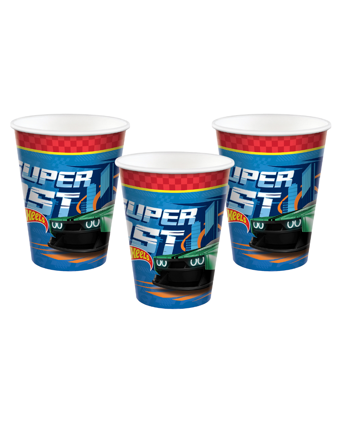 Hot Wheels Paper Cups