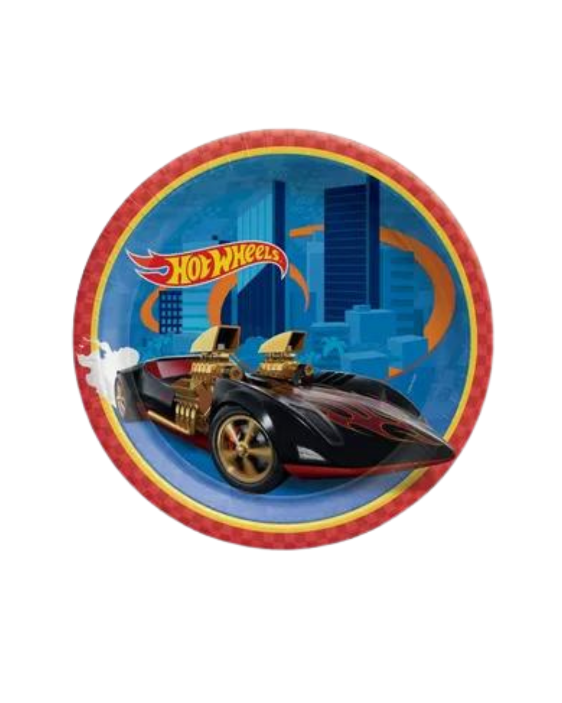 Hot Wheels Paper 7" Plates