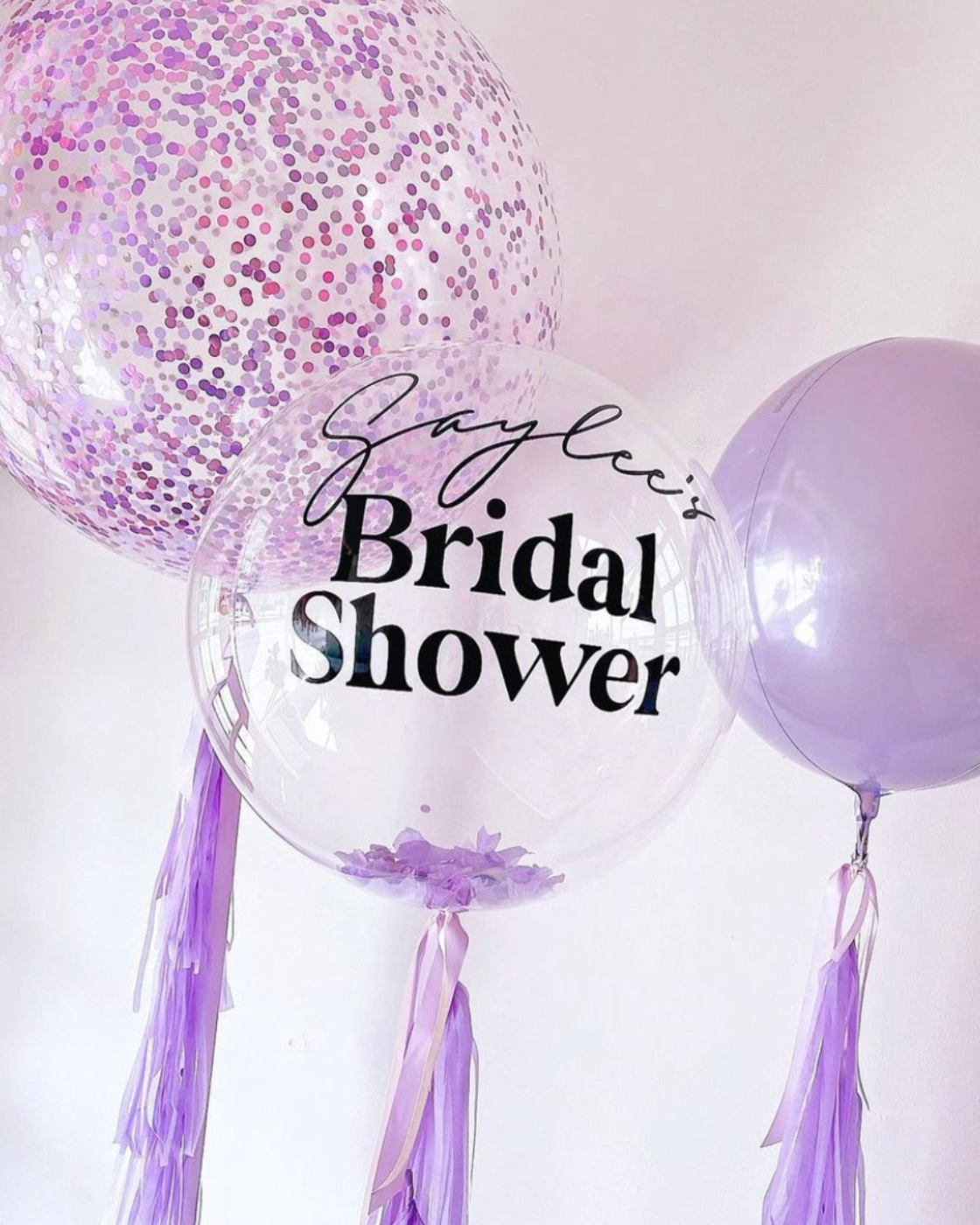 Lavender Deluxe Balloon Set