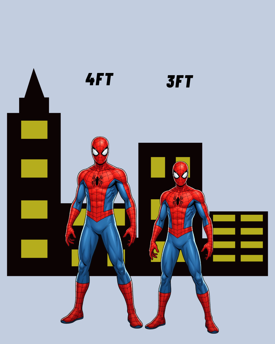 Spiderman Cutout Prop