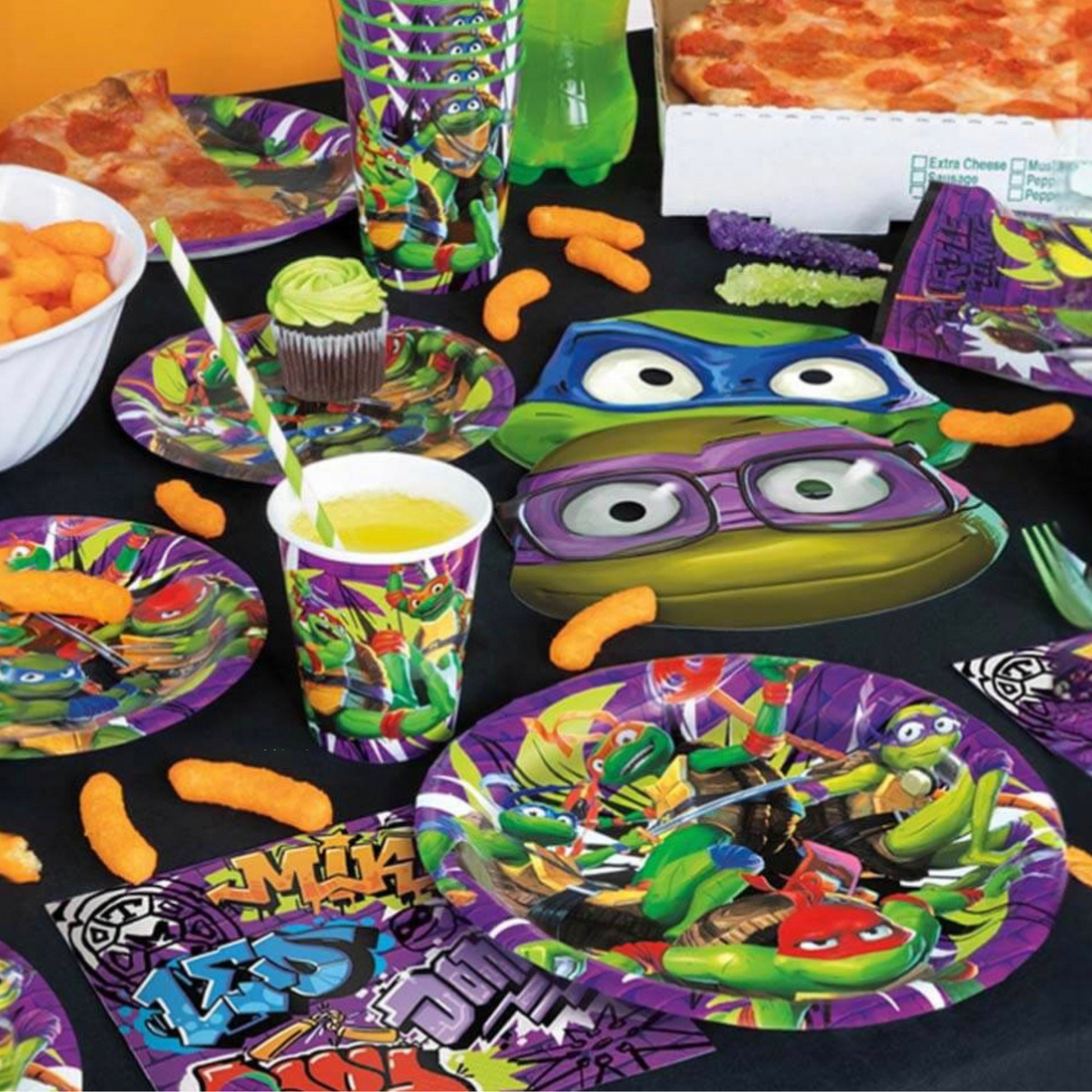 TMNT MUTANT MAYHEM LUNCHEON NAPKINS (16 PK)