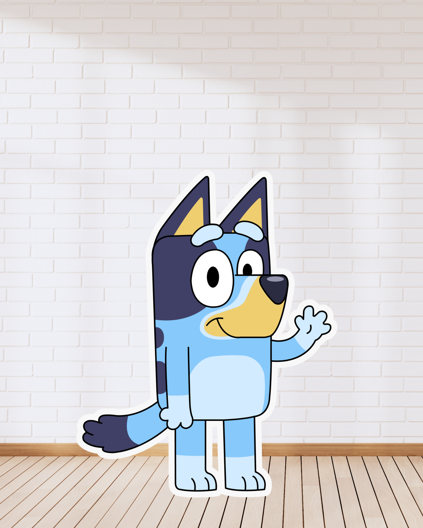 Bluey CharacterCutout Prop | Bluey Party Decor | Birthday Photo Booth Prop (2ft–4ft)