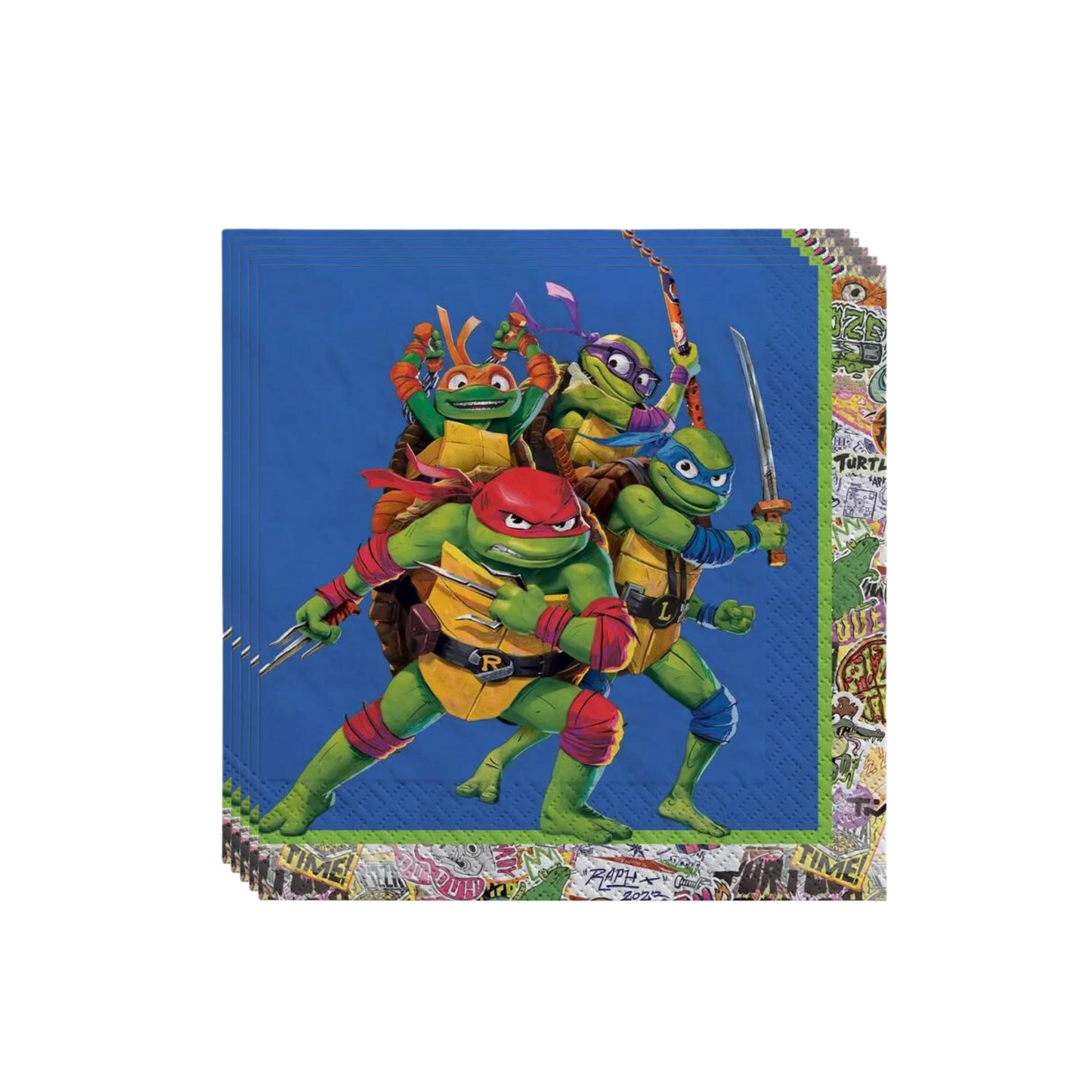 TMNT MAYHEM LUNCH NAPKINS (16 count)