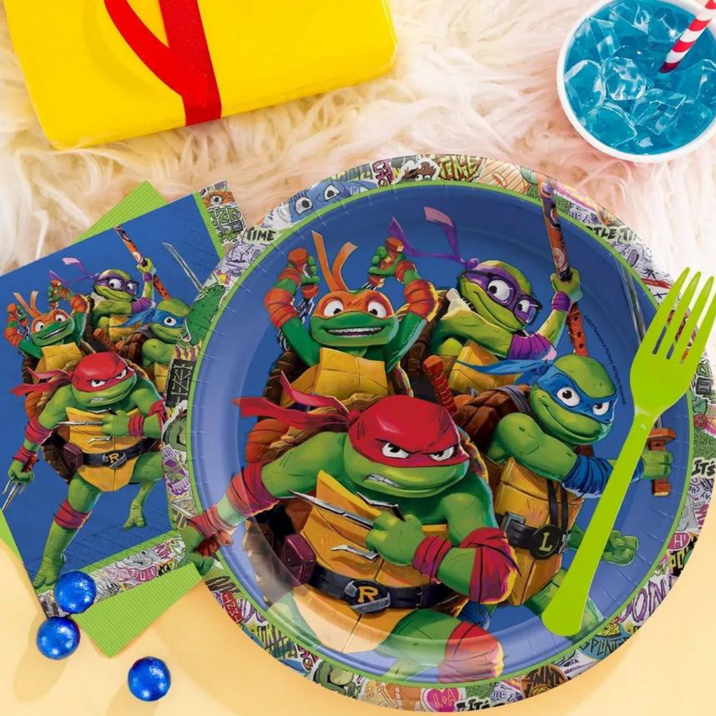 TMNT MAYHEM LUNCH NAPKINS (16 count)