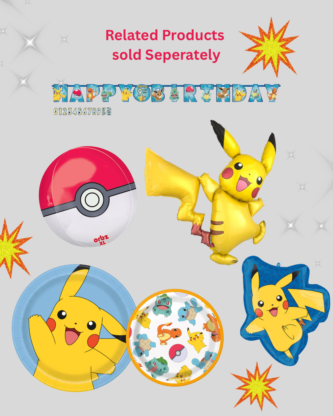 Pokémon 9” Plates