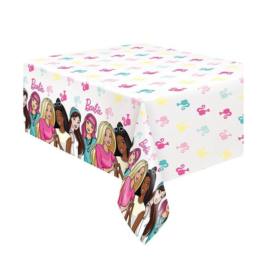 Barbie and Friends Rectangular Plastic Table Cover