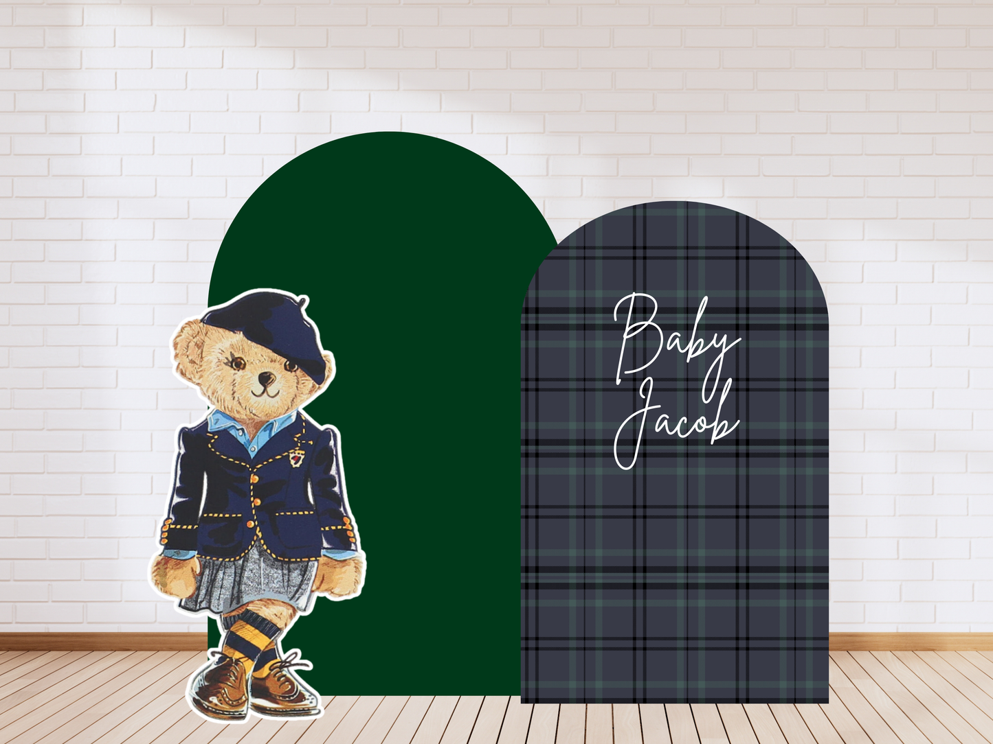 Preppy Girl Ralph Lauren Polo Bear Cutout Prop