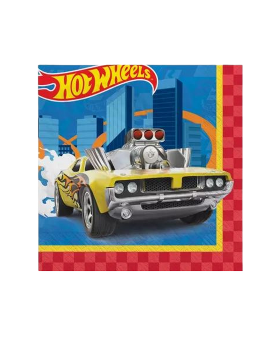 Hot Wheels Luncheon Napkins (16 count)