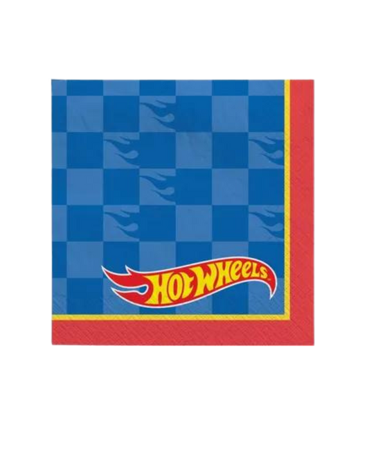 Hot Wheels Beverage Napkins (16 count)