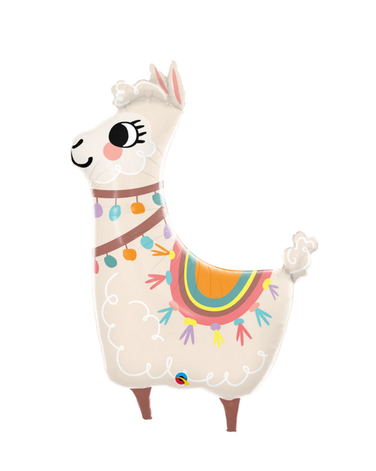 Boho Llama Foil Balloon