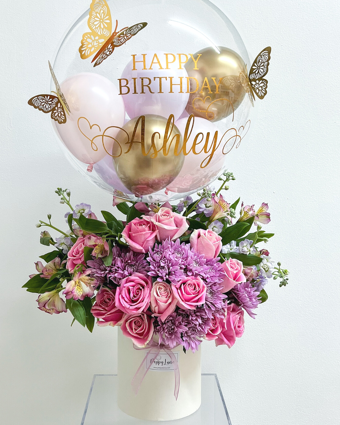 Spring Florals Bubble Flower Box