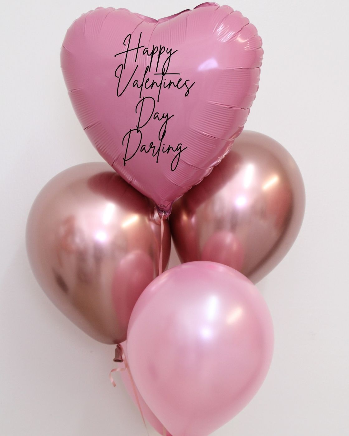 Heart Personalized Balloon Bundle