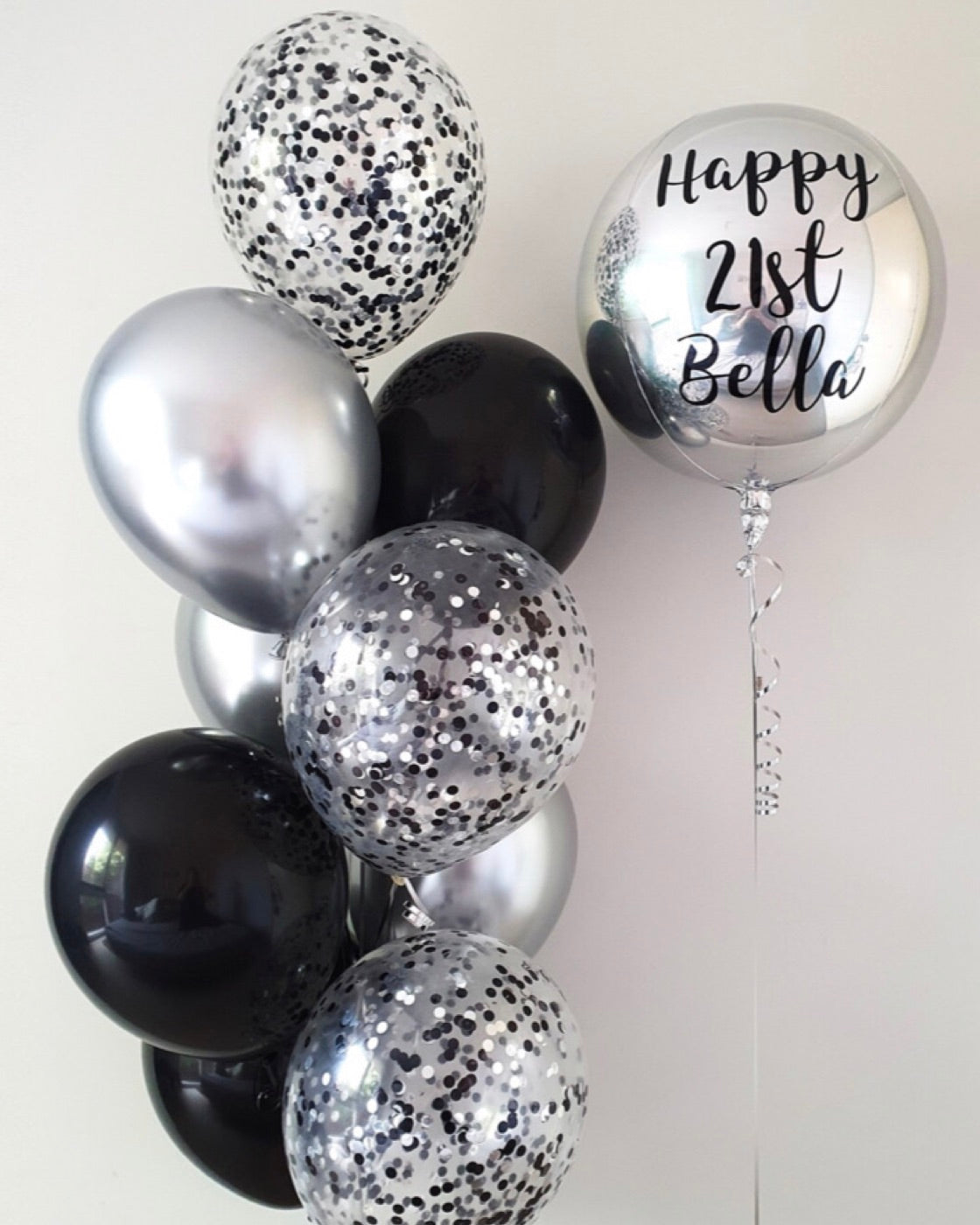 Personalized Orb Balloon Set