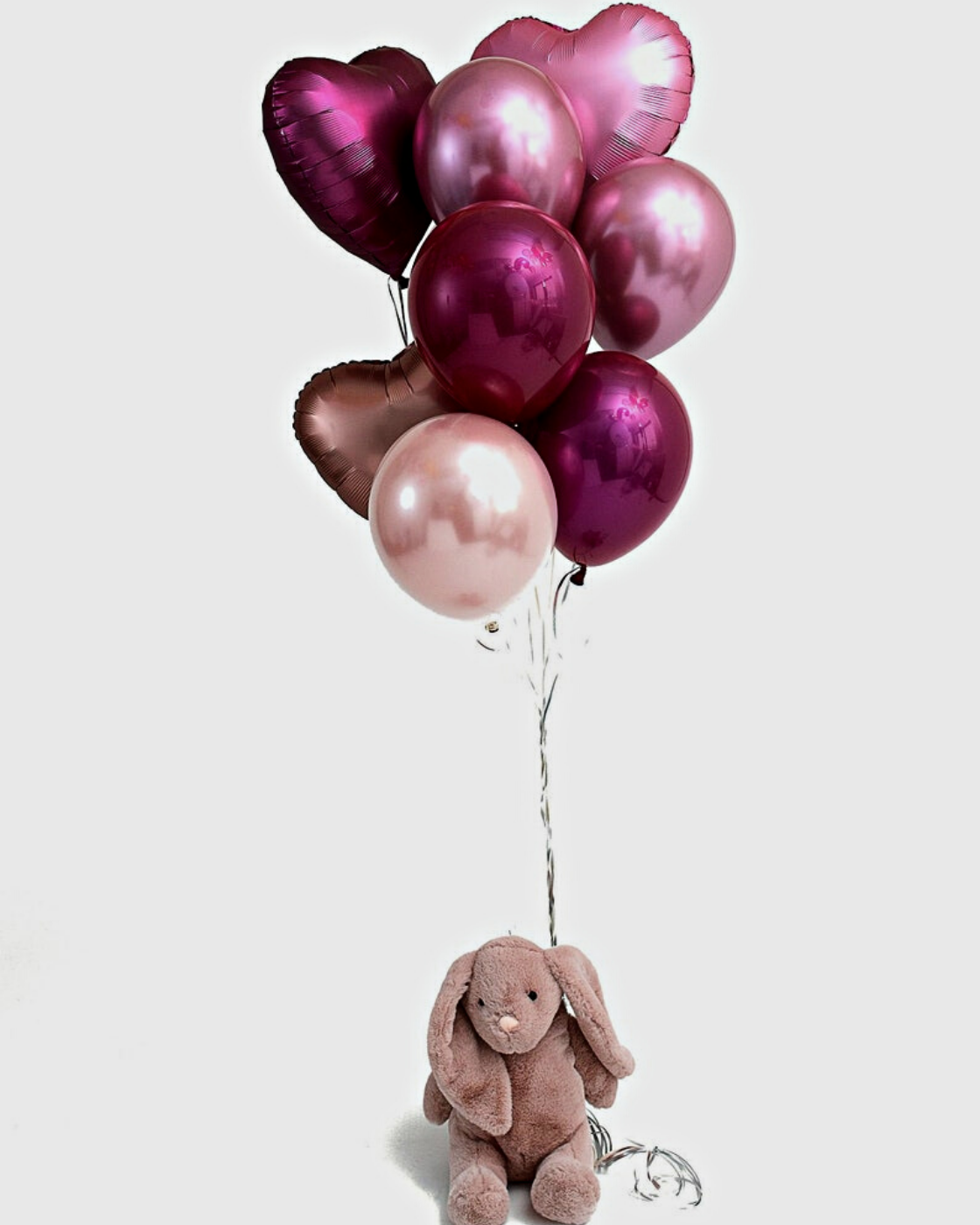Burgundy & Pink Balloon Bundle