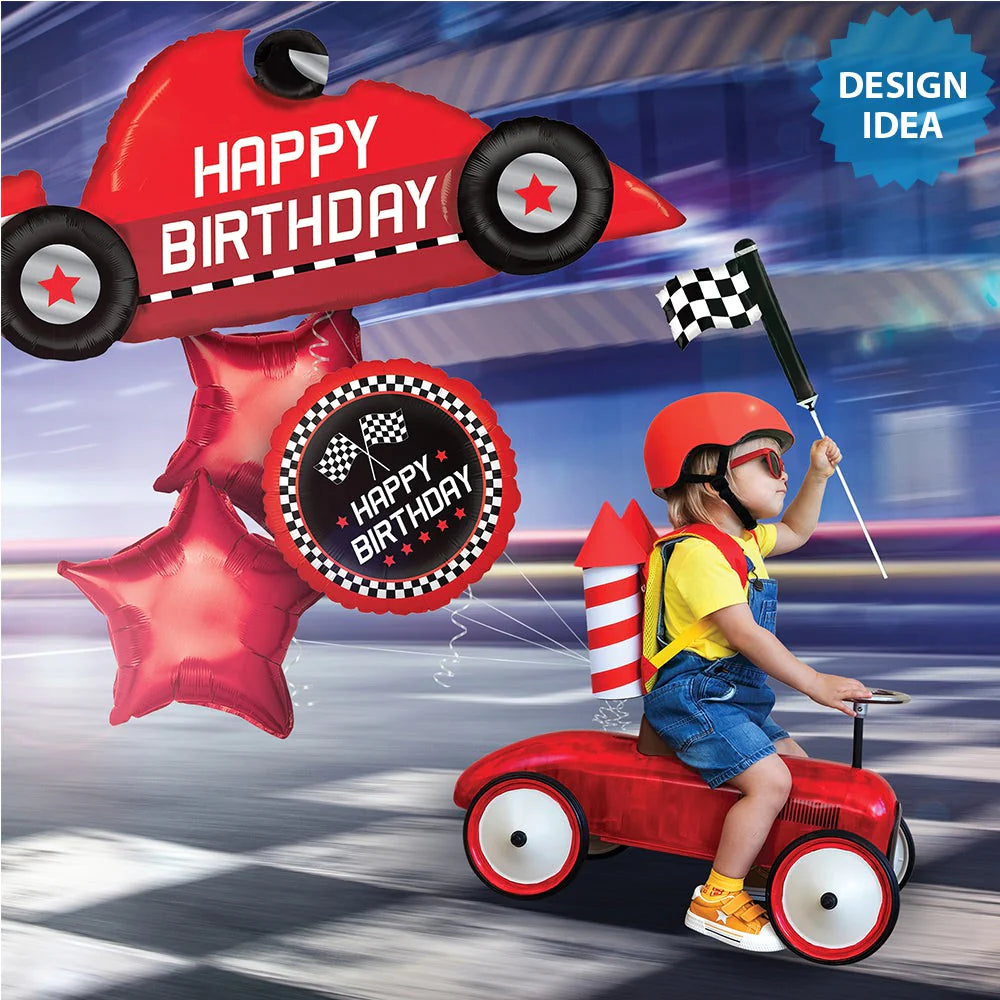 43 inch RACE CAR BIRTHDAY