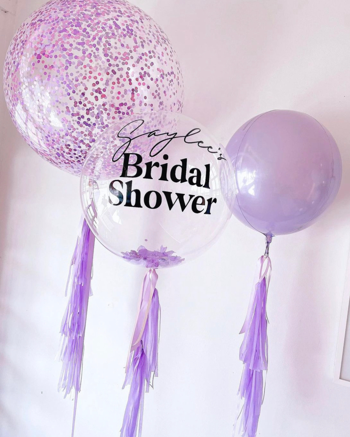 Lavender Deluxe Balloon Set